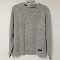BLACK LABEL CRESTBRIDGE グレー M ニット
