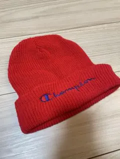 Champion レッド ニット帽のサムネイル