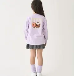 minimal ドーナツフォト長袖Tシャツ　120センチ　新品未使用　タグ付き