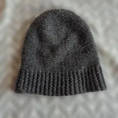 コントワー・デ・コトニエ　 グレー ニット帽 フリーサイズ