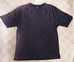 黒 Vネック 半袖 Tシャツ