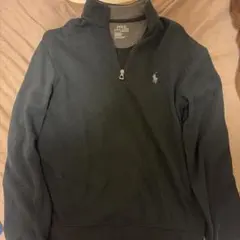 Polo Ralph Lauren ブラック ハーフジップ XS
