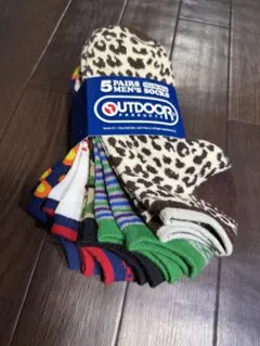 OUTDOOR アウトドア ソックス5足set 新品 25~27cmのサムネイル