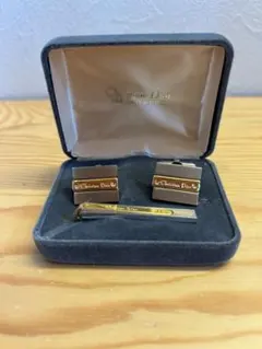 Christian Dior カフス ネクタイピン セット