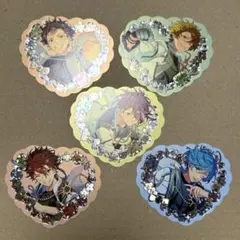 あんスタ　プチプリ　流星隊　南雲鉄虎　高峯翠　仙石忍　守沢千秋　深海奏汰　カード