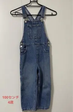 ZARA デニムオーバーオール 100cm 4歳