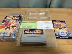 CAPCOM ストリートファイターIIターボ 箱説ハガキ有り　動作確認