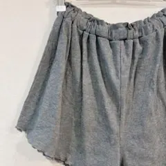 ☆美品✨SHEIN 【XL】グレー ショートパンツ　無地　快適　柔らかい