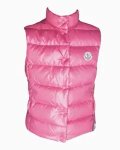 【美品】モンクレール　MONCLER ダウンベスト　ピンク