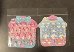 韓国　サンリオ　マシュマロシール　２種類セット