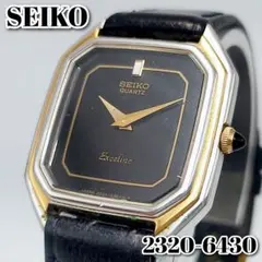 セイコー 6020-6040 クォーツ コンビ オクタゴンベゼル【動品】2638