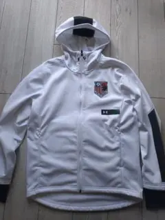大宮アルディージャUnder Armour レイヤージャケット M ホワイト