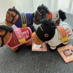 サラブレッドコレクション馬服マスコットボールチェーン3 - メルカリ