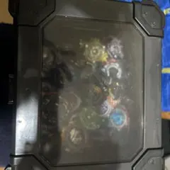 ベイブレードセット 透明ケース付き