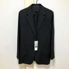 ユニクロ 未使用タグ付き 感動ジャケット 薄手 夏物　黒 XL