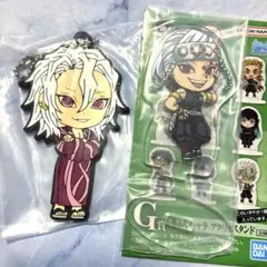 鬼滅の刃　宇髄天元　一番くじ　アクリルスタンド　ラバーストラップ　着流し