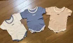 肌着　ロンパース　80 3枚セット