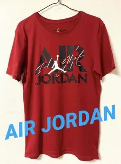 【Air Jordan】エアジョーダン Tシャツ S 赤 ジャンプマン