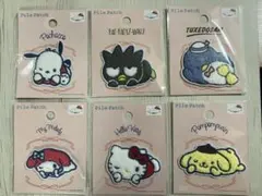 【最新作】セリア サンリオ パイルワッペン 6点セット【匿名配送】