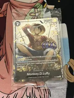 【ワンピースカードゲーム】英語版　ルフィ　海外限定　プロモ