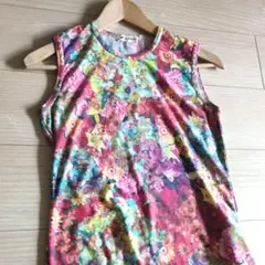 comme des garcons トップス レオタード風 花柄のサムネイル