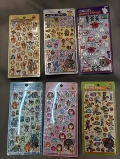 ボンボンドロップシール ディズニー 6種類セット