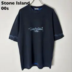ストーンアイランド　03ss サブリミナルアート　tシャツ 2026年最新】STONE ISLAND カラー：ネイビー系 メンズ Tシャツの人気