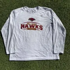 NIKE MILL CREEK HAWKS ロングスリーブTシャツ XL USA