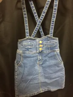 デニムサロペット