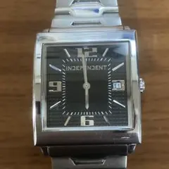 INDEPENDENT 腕時計 スクエア 黒シチズン