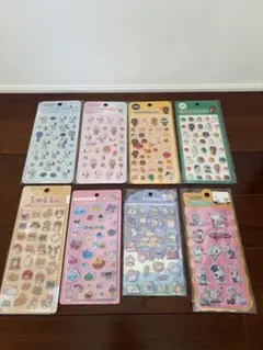 立体シールまとめ売り8枚セット