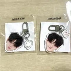 treasure ヨシ 顔アクキー 怒 楽