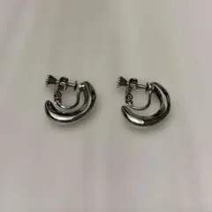 センスオブプレイス フープ イヤリング シルバーカラーのサムネイル