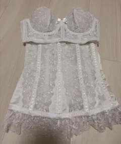 【セモアブライダル】C70 ホワイト ブライダルインナー 3点セット