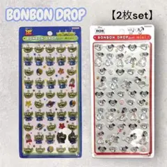 【即納】国内正規品　新品未使用　新作ディズニーボンボンドロップシール　ミニ　2枚