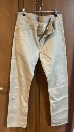 Levi strauss&co リーバイス Levis デニム501 ベージュ系