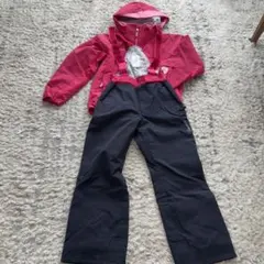 DESCENTE スキーウェア 子ども用 140 ピンク/ブラック