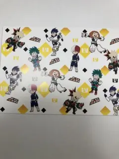 僕のヒーローアカデミア 原作 飾れるポストカード デフォルメ 緑谷 爆豪 轟