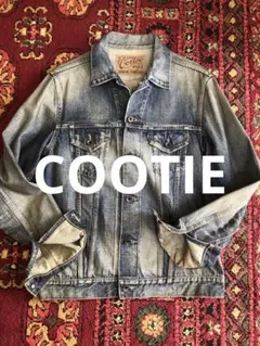 値下げ⭐️クーティー COOTIE デニム Gジャン ヴィンテージ加工 L 羽織りのサムネイル