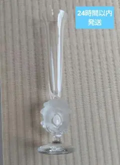 ★新品未使用★HOYA クリスタルガラス 花瓶 一輪挿し イルカ 箱付き