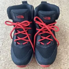 THE NORTH FACE ハイカットシューズ ブラック/レッド　23cm
