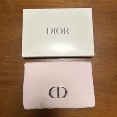 クリスチャンディオール ノベルティ クラッチバッグ ピンク CDロゴのサムネイル
