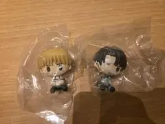 進撃の巨人　一番くじ　リヴァイ アルミン フィギュアセット