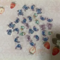 n*.様 ボンボンドロップシール ディズニー スティッチ ミニ おすそ分け