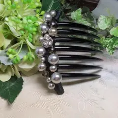 着物　ドレス　簪　ドレスアップヘアコーム