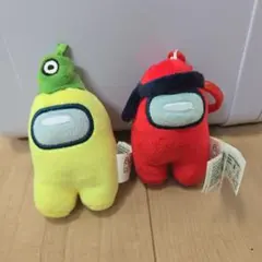 Among Us ぬいぐるみ マスコット 2点セット