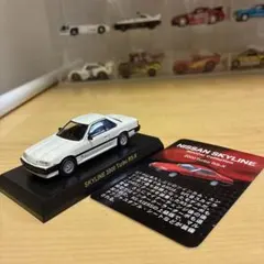 京商 1/64 SKYLINE 2000 Turbo RS-X カード付きのサムネイル