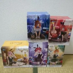 五等分の花嫁バニーフィギュアまとめ売り