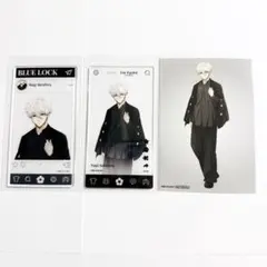 ブルーロック　AGF　Black outfit　凪誠士郎　3枚セット