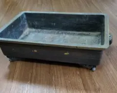 生け花　水盤　花器華道具　いけばな　真鍮製　花器のサムネイル